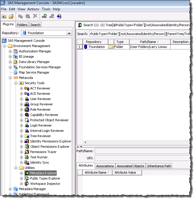 Finding Private User Folders for Deleted SAS Platform Users: Example 4